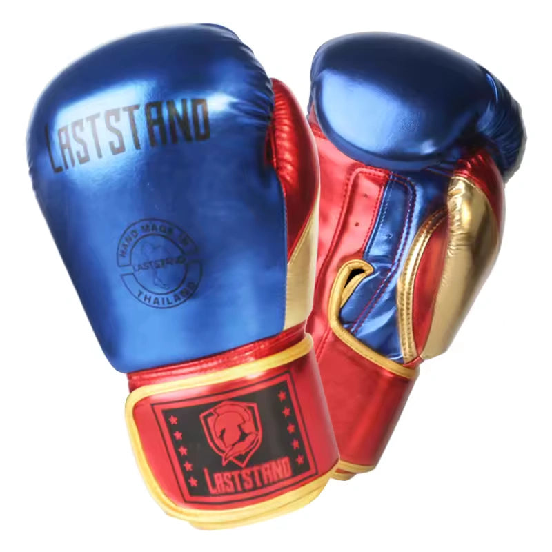 Metallische Boxhandschuhe - MMA, Muay Thai, Boxausrüstung für das Fitnessstudiotraining