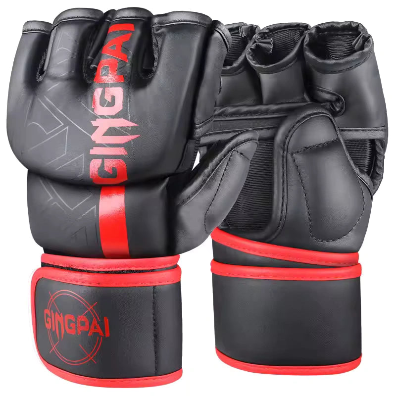 Pro Boxing Half Finger Training Gloves