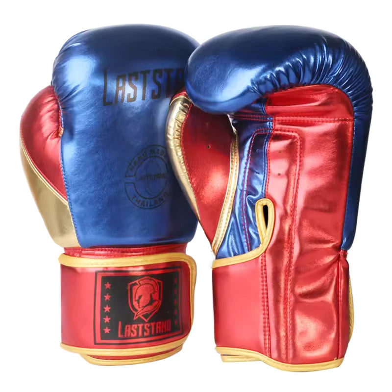 Metallische Boxhandschuhe - MMA, Muay Thai, Boxausrüstung für das Fitnessstudiotraining