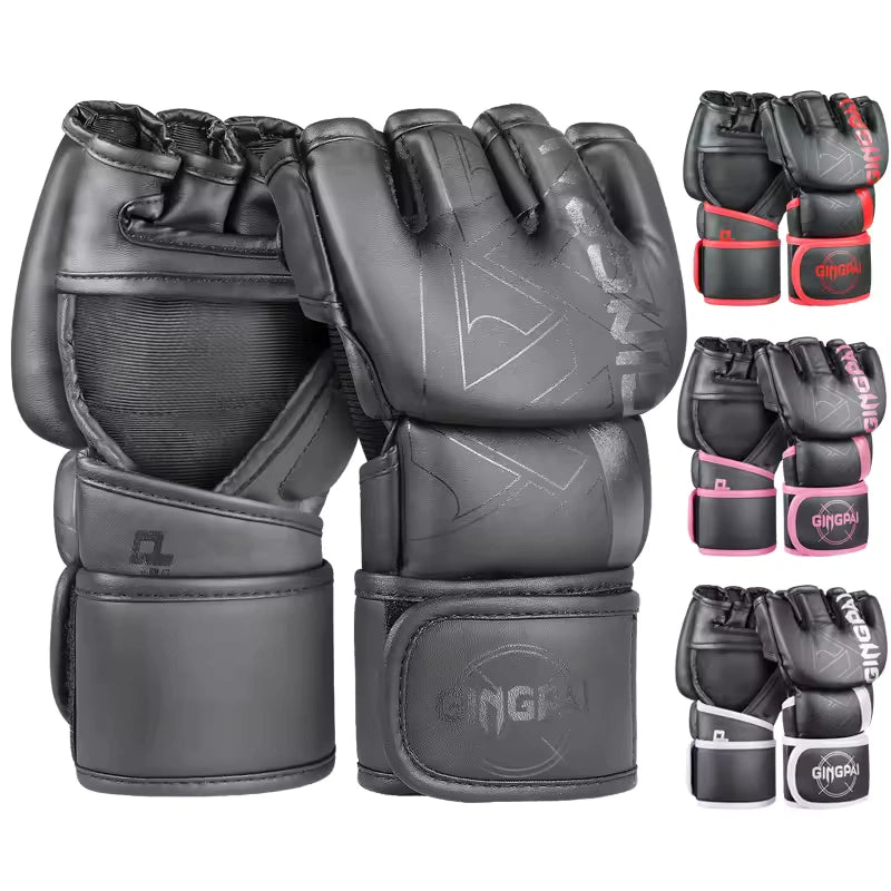 Pro Boxing Half Finger Training Gloves