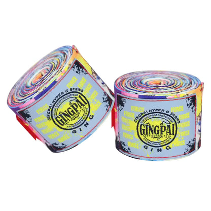Bandages élastiques pour les mains avec caricature de boxe
